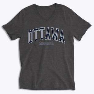 Ottawa Minnesota Traditional Soft Lightweight V-Neck