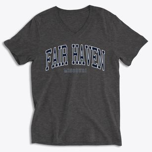Fair Haven Missouri Traditional Soft Lightweight V-Neck