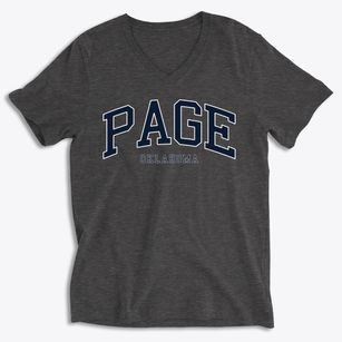 Page Oklahoma Traditional Soft Lightweight V-Neck