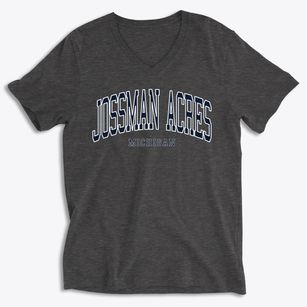 Jossman Acres Michigan Traditional Soft Lightweight V-Neck