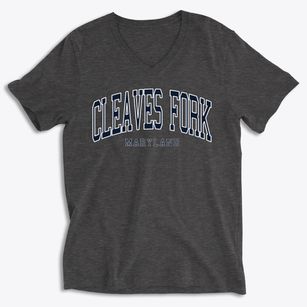 Cleaves Fork Maryland Traditional Soft Lightweight V-Neck