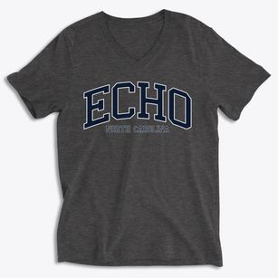 Echo North Carolina Traditional Soft Lightweight V-Neck