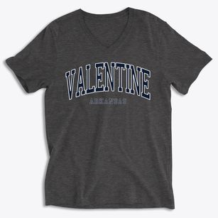 Valentine Arkansas Traditional Soft Lightweight V-Neck