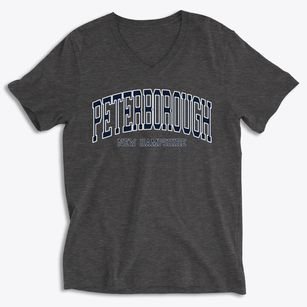 Peterborough New Hampshire Traditional Soft Lightweight V-Neck