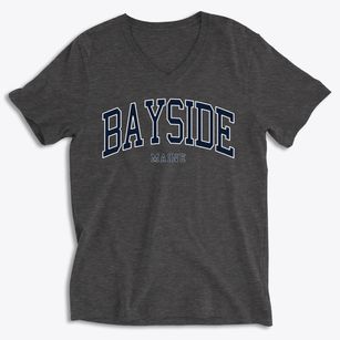 Bayside Maine Traditional Soft Lightweight V-Neck