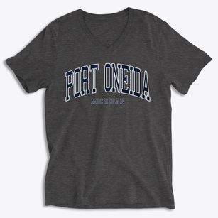 Port Oneida Michigan Traditional Soft Lightweight V-Neck