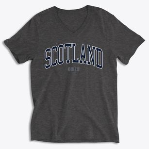Scotland Ohio Traditional Soft Lightweight V-Neck