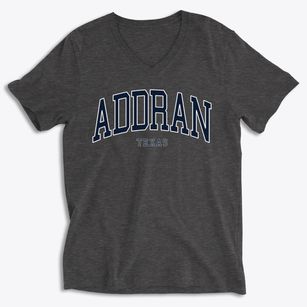 Addran Texas Traditional Soft Lightweight V-Neck