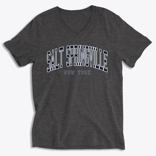 Salt Springville New York Traditional Soft Lightweight V-Neck