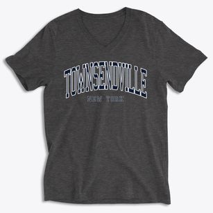 Townsendville New York Traditional Soft Lightweight V-Neck