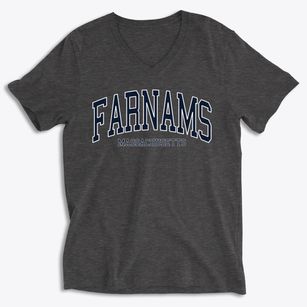 Farnams Massachusetts Traditional Soft Lightweight V-Neck