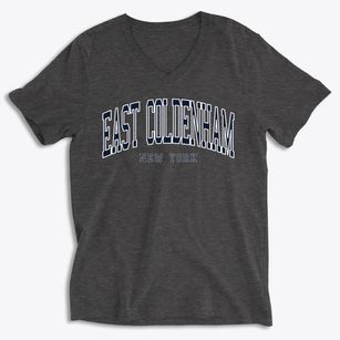 East Coldenham New York Traditional Soft Lightweight V-Neck