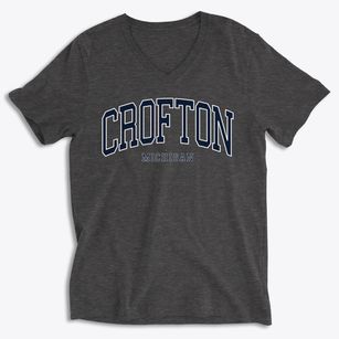 Crofton Michigan Traditional Soft Lightweight V-Neck