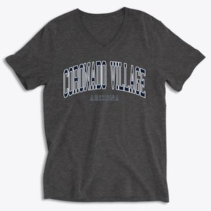 Coronado Village Arizona Traditional Soft Lightweight V-Neck