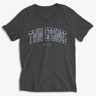 Twin Springs Iowa Traditional Soft Lightweight V-Neck