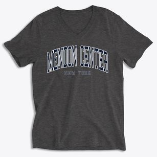 Mendon Center New York Traditional Soft Lightweight V-Neck