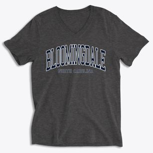 Bloomingdale North Carolina Traditional Soft Lightweight V-Neck