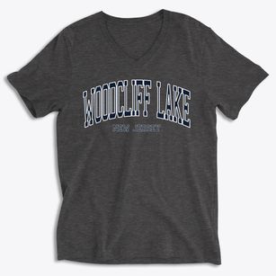 Woodcliff Lake New Jersey Traditional Soft Lightweight V-Neck