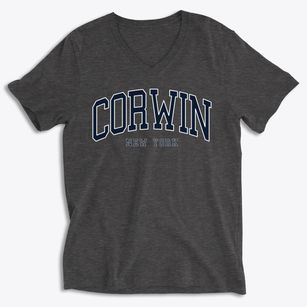 Corwin New York Traditional Soft Lightweight V-Neck