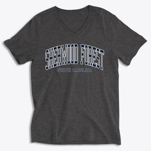 Sherwood Forest North Carolina Traditional Soft Lightweight V-Neck