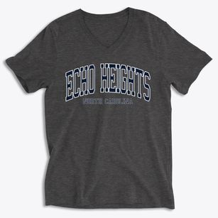 Echo Heights North Carolina Traditional Soft Lightweight V-Neck
