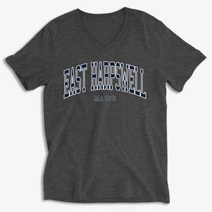 East Harpswell Maine Traditional Soft Lightweight V-Neck