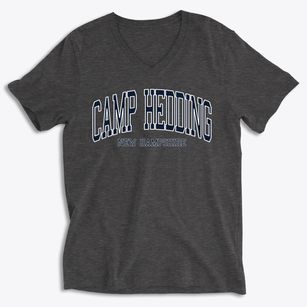 Camp Hedding New Hampshire Traditional Soft Lightweight V-Neck