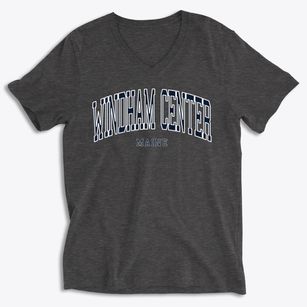 Windham Center Maine Traditional Soft Lightweight V-Neck