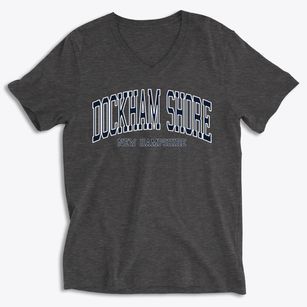 Dockham Shore New Hampshire Traditional Soft Lightweight V-Neck