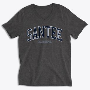 Santee California Traditional Soft Lightweight V-Neck