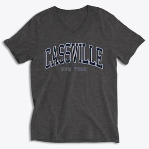 Cassville New York Traditional Soft Lightweight V-Neck