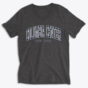 Columbia Center New York Traditional Soft Lightweight V-Neck