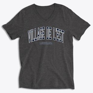 Village De L'est Louisiana Traditional Soft Lightweight V-Neck