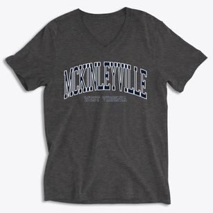 Mckinleyville West Virginia Traditional Soft Lightweight V-Neck