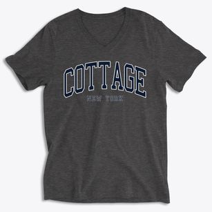 Cottage New York Traditional Soft Lightweight V-Neck