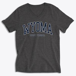 Wyoma West Virginia Traditional Soft Lightweight V-Neck