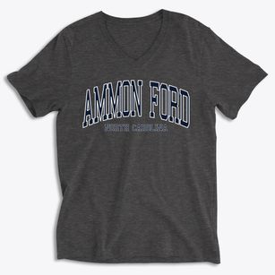 Ammon Ford North Carolina Traditional Soft Lightweight V-Neck