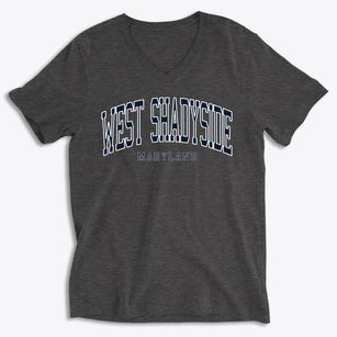 West Shadyside Maryland Traditional Soft Lightweight V-Neck
