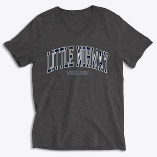 Little Norway Wisconsin Traditional Soft Lightweight V-Neck