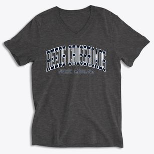 Reeds Crossroads North Carolina Traditional Soft Lightweight V-Neck