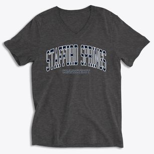 Stafford Springs Connecticut Traditional Soft Lightweight V-Neck