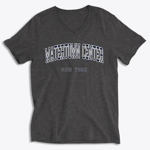 Watertown Center New York Traditional Soft Lightweight V-Neck