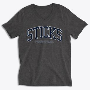 Sticks Pennsylvania Traditional Soft Lightweight V-Neck
