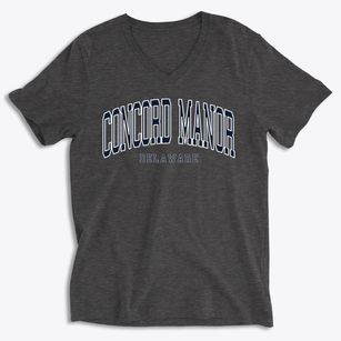 Concord Manor Delaware Traditional Soft Lightweight V-Neck