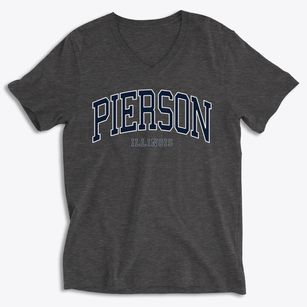 Pierson Illinois Traditional Soft Lightweight V-Neck