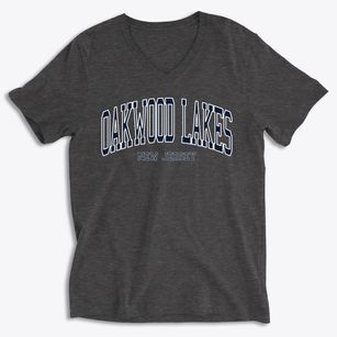 Oakwood Lakes New Jersey Traditional Soft Lightweight V-Neck