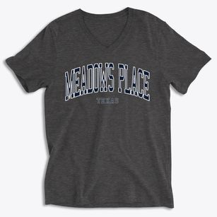 Meadows Place Texas Traditional Soft Lightweight V-Neck
