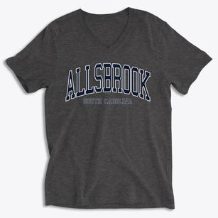 Allsbrook South Carolina Traditional Soft Lightweight V-Neck