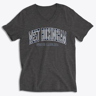 West Rockingham North Carolina Traditional Soft Lightweight V-Neck