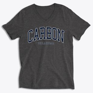 Carbon Oklahoma Traditional Soft Lightweight V-Neck